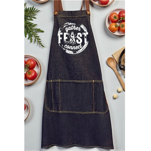 Apron Denim Black